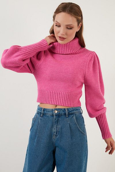 Lela Pulover cu guler înalt Pulover cu mâneci 63622534