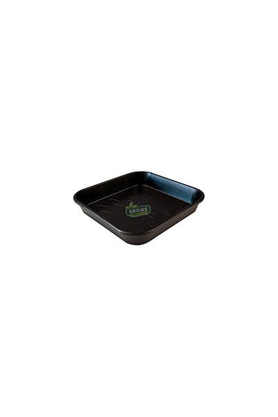 GrowsFamily Saksı Altlığı Kare 24 Cm 5 Adet