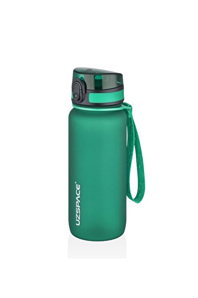 Uzspace زجاجة مياه تريتان ذات ملمس ناعم من المجموعة الجديدة سعة 650 مل