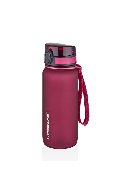 Uzspace زجاجة مياه تريتان ذات ملمس ناعم من المجموعة الجديدة سعة 650 مل