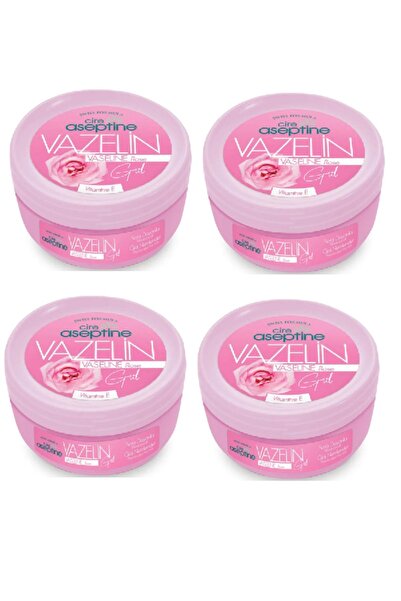 CIRE ASEPTINE Vazelin Gül 150ml X4 Adet