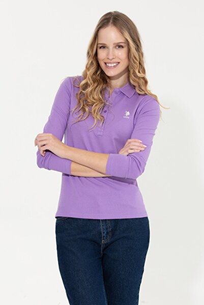 U.S. Polo Assn. Pembe Kadın Sweatshirt