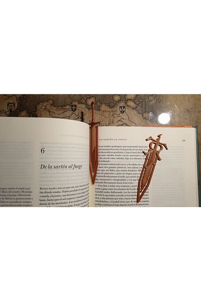 AEK-Tech Lord of the Rings 2 Bookmark Set Andurin and Tolkien Themed Bookmark the Lord of the Rings