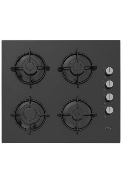 Esty Silverline Siyah Cam Ankastre Set (3480 Touch Davlumbaz - Aco5335b01 Ocak - Aef6604b01 Fırın)