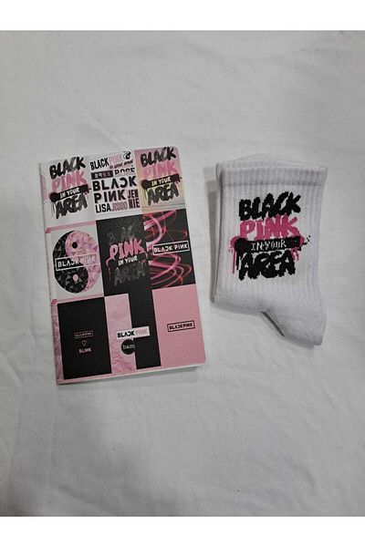 GC GÖKHAN CLUB Blackpink Notepad Blackpink Κάλτσες