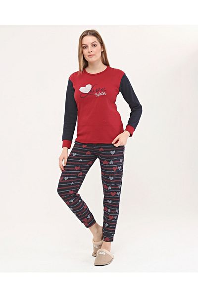 Nehir tekstil Knitted Interlock Women's Pajama Set