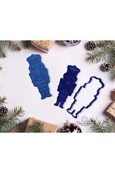 Volala قالب كوكي كراكر للأطفال / جندي الرصاص 11 سم