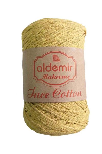 aldemir Angel Bag Accessory Thin Cotton Macrame Light Mustard No 7