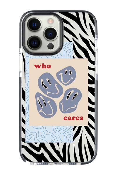 shoptocase Iphone 14 Pro Uyumlu Lens Korumalı Anti Shock Who Cares Tasarımlı ...