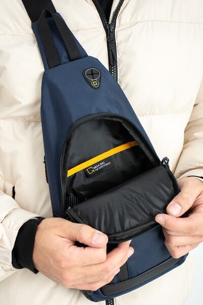 MEGA BAG Сумка через плече з перехресними ременями для грудей і спини