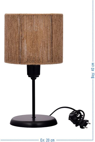 VK HOME AYDINLATMA Coral Woven Lampshade