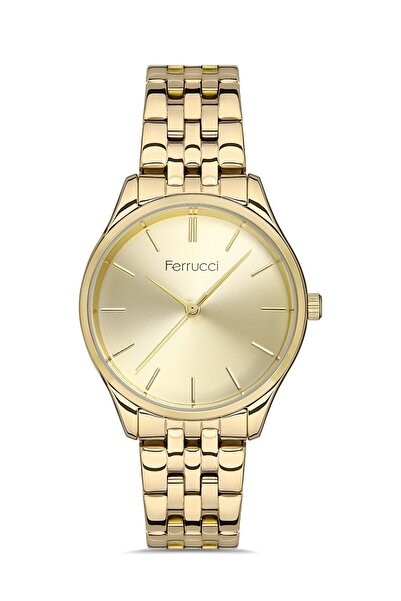 Ferrucci ساعة يد نسائية سوبر ميتال