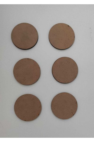 firdevsi hobi Supla Runner الخدمة الأمريكية-35x35 سم 3 مم 6 قطع