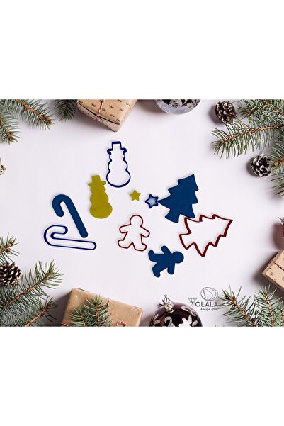 Volala مجموعة قوالب كوكي السنة الجديدة