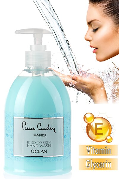 Pierre Cardin Kind To Skin Ocean Scented Moisturizing Liquid Hand Soap with Vitamin E