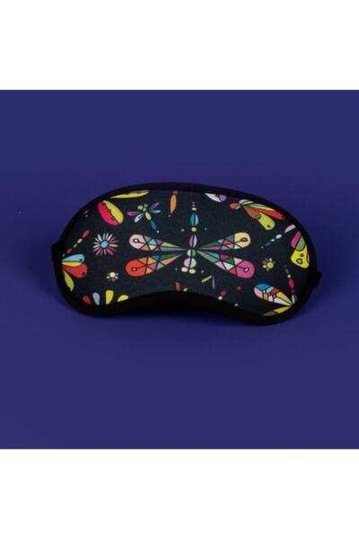 Genel Markalar Yıkanabilir, Pamuklu Uyku Maskesi Göz Bandı Yusufçuk
