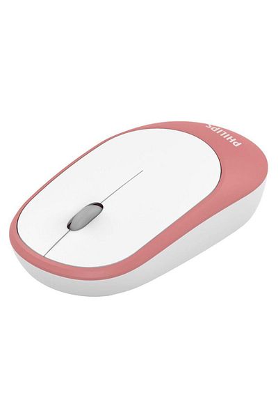 Philips ماوس فيليبس SPK7314 اللاسلكي للكمبيوتر المحمول والكمبيوتر الشخصي، وردي