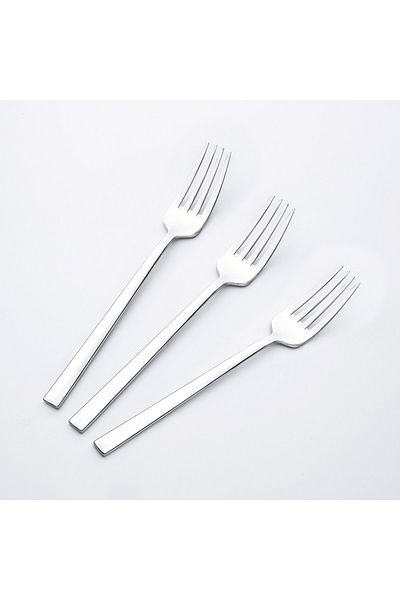 Nehir Dalyan Plain - 6-Piece Dinner Fork Set
