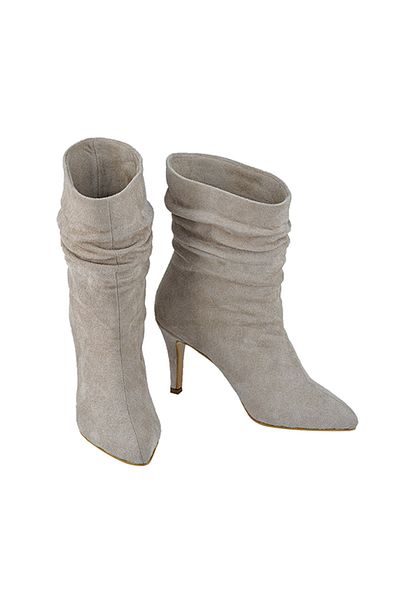 NOOSY Ghete de damă din nurcă cu design special cu burduf