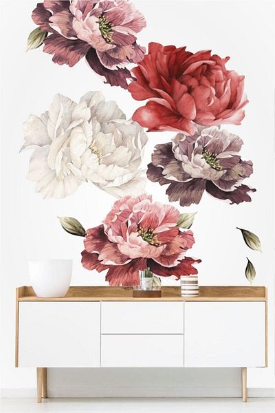 Piksel Grafik Best Flower Wall Sticker