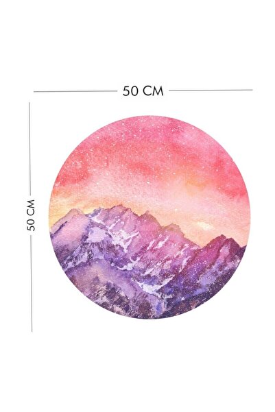 Piksel Grafik Red Sky Wall Sticker