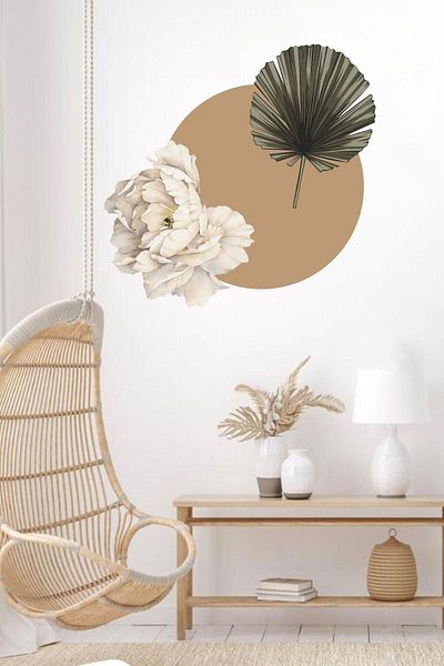 Piksel Grafik Modern Bohemian Wall Sticker