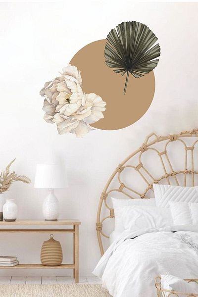Piksel Grafik Modern Bohemian Wall Sticker