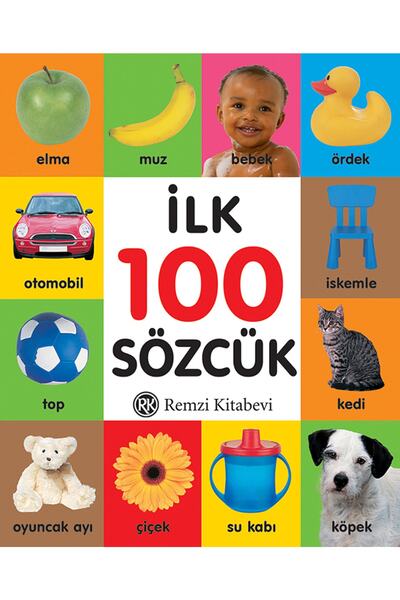 Remzi Kitabevi İlk 100 Sözcük - Küçük Boy