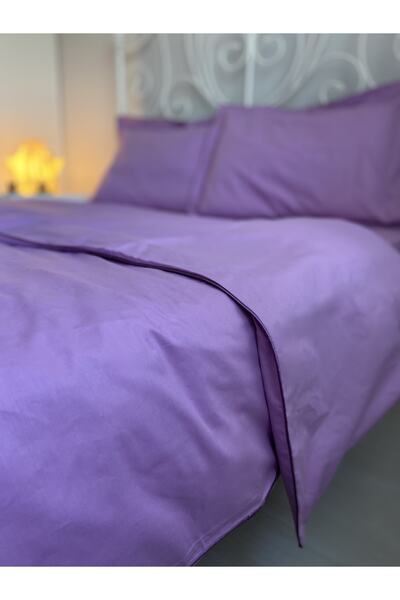 calinahome Double Dried Rose Colored Quilt Cover