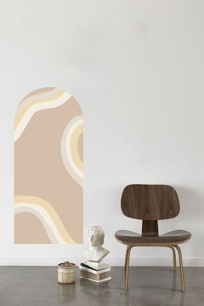 Piksel Grafik Αυτοκόλλητο τοίχου με μοτίβο Bohemian Oval