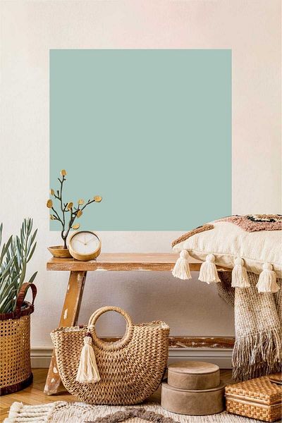 Piksel Grafik Square Bohemian Wall Sticker