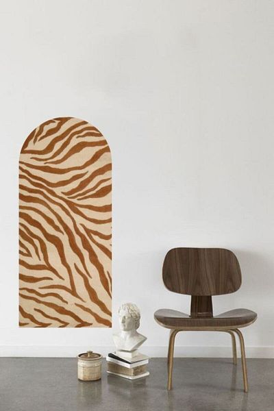 Piksel Grafik Patterned Bohemian Oval Wall Sticker