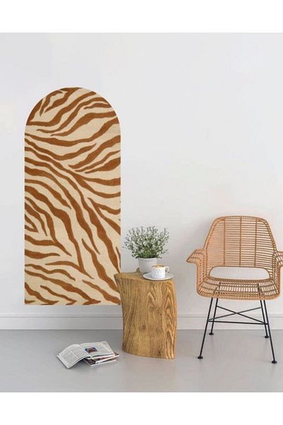 Piksel Grafik Patterned Bohemian Oval Wall Sticker