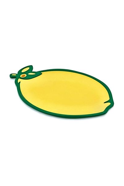 TEMMUZ HOME Anti-Bacteria Lemon Cutting Board with Non-Slip Silicone Edge