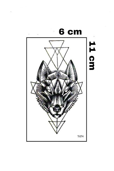 Mecit Tuhafiye Kurt Geçici Mini Dövme