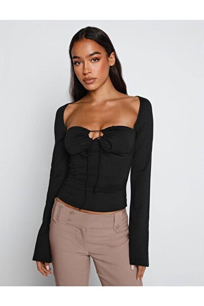 İlaydaButik Önden Bağlama Body