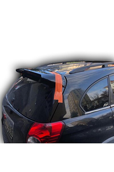 Yerli Captiva C100 C140 2008-2014 Bagaj Üstü Spoiler Siyah Boyalı