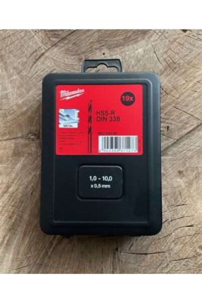 Milwaukee Hss Uç Seti Ahşap Delici Uç Metal Delme Ucu Seti 19 Parça