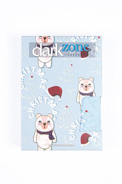 darkzone Чоловічі боксери з цифровим принтом у вигляді ведмедиків