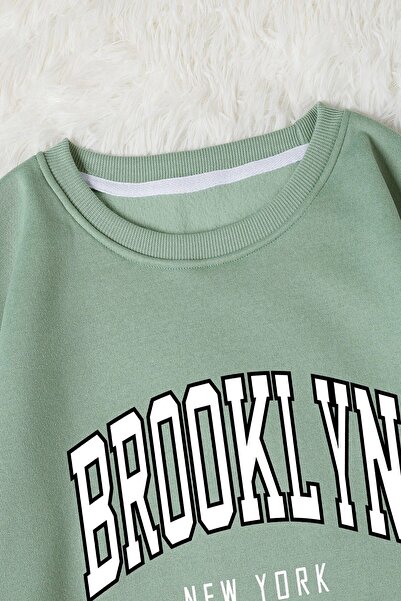 Machetta Παιδική μπλούζα με 3 κλωστές Brooklyn Printed Crew Neck