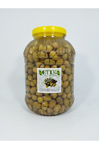 etik yerli ürünler Domat Cinsi Kırma Tatlanmış Zeytin 5 Kg