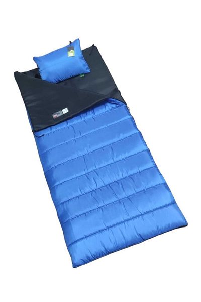 CAMP STORY Tim-18 350 Sac de dormit tip pătură căptușită cu folie de grăsime Albastru