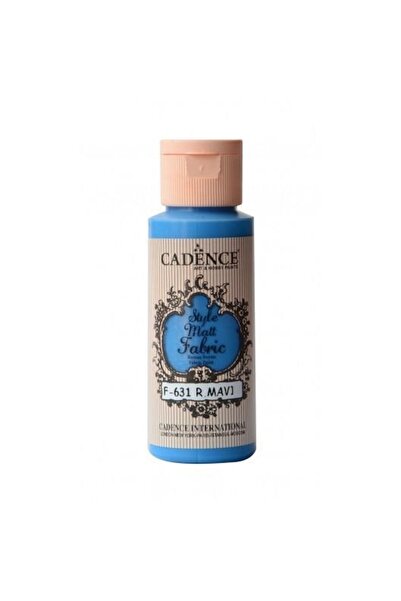 Cadence Sytle Matt Kumaş Boyası 59ml F-631 Royal Mavi