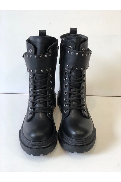 KAFKASLAR AYAKKABI Kafkaslar Buckle Patterned Light Sole New Model Orthopedic Boots