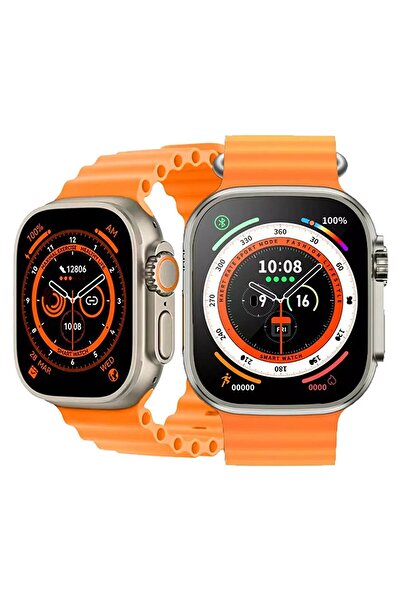MadMedya Gs8 Watch 8 Ultra Max 49mm Kordon Kilitli Vidalı Android Ve Ios Uyum...
