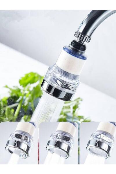 Berev 3-Function Filtered 360° Rotatable Movable Faucet Apparatus, Multifunct...