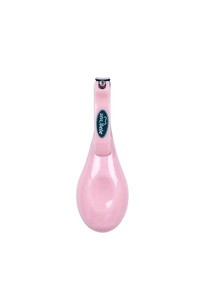 Sevi Bebe Pink Grip Nail Clippers 505