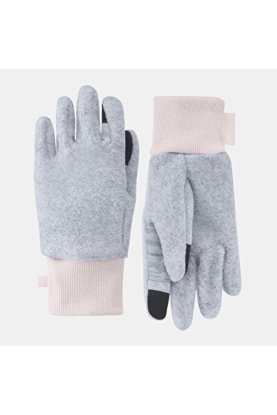 Decathlon Children's Fleece Gloves - 6 / 14 Years - Black - Sh100 X-Warm