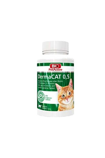 Bio PetActive Bio Pet Active Dermacat Kedi Tüy Bakımı Tableti 150 Tablet