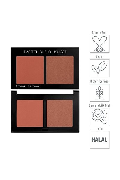 Pastel Cheek To Cheek Duo Blush Set 20 Warm Honey - Ikili Allık …-allık-0637